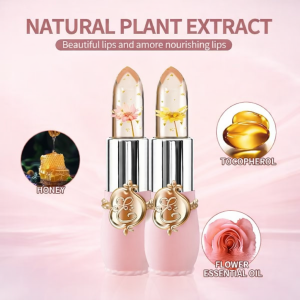 Jelly Crystal Flower Lipstick x 2